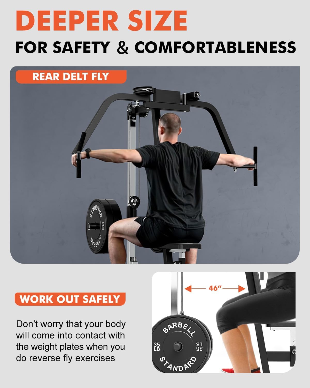 Mikolo Pec Fly Rear Delt Machine