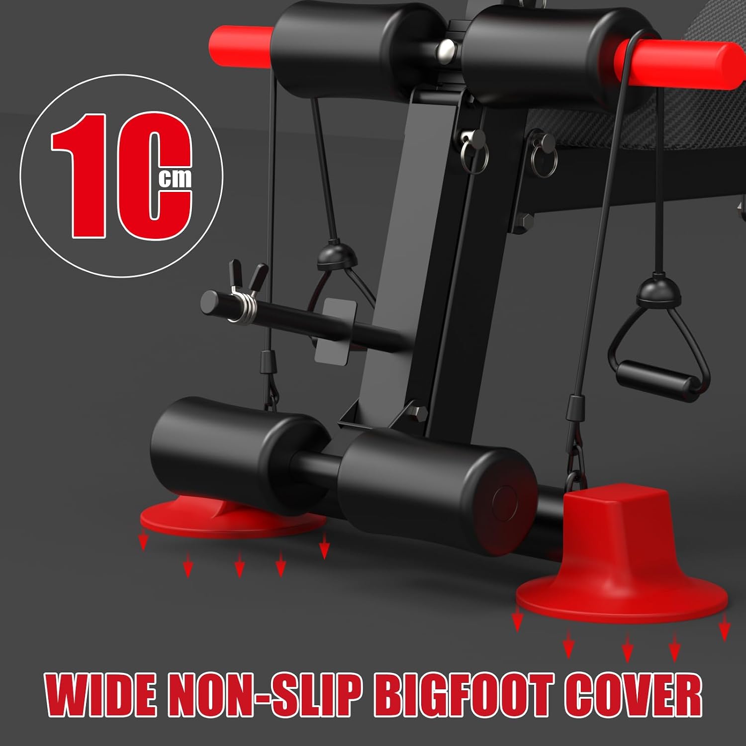 1050LBS Foldable Adjustable Weight Bench
