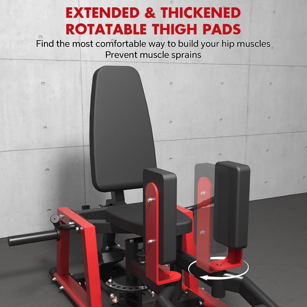 6-Level Plate Loaded Hip Abductor Adductor Trainer