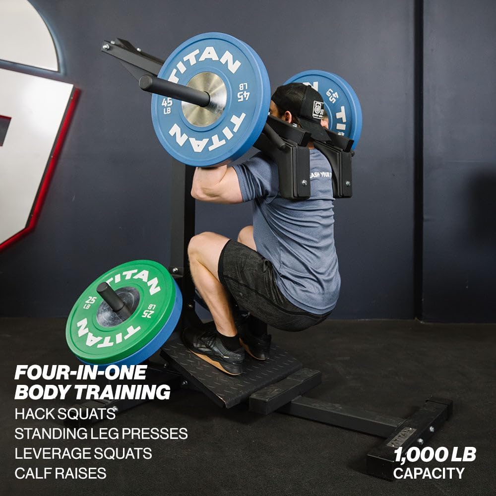 1000LB Multi-Function Squat Leg Press Machine