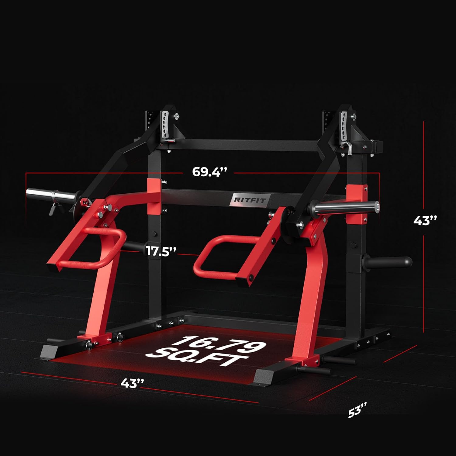 2-in-1 Chest Shoulder Press Machine
