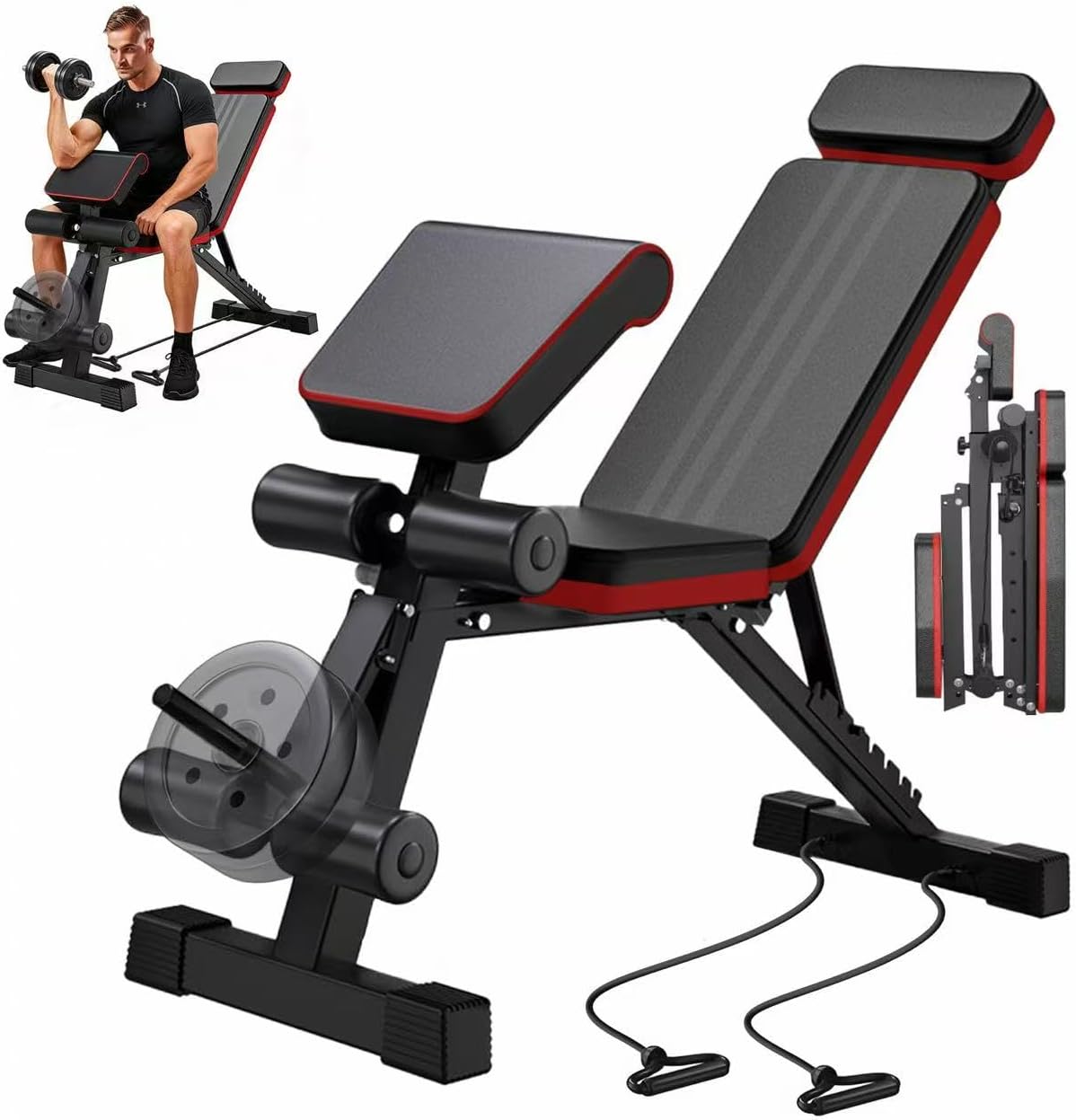 Foldable Multi-Function Weight Bench