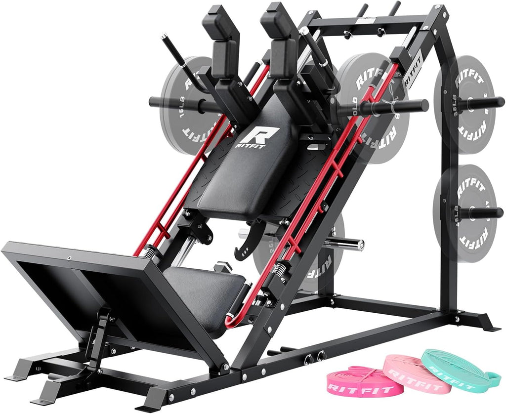 Gazelle Pro Leg Press Hack Squat Machine