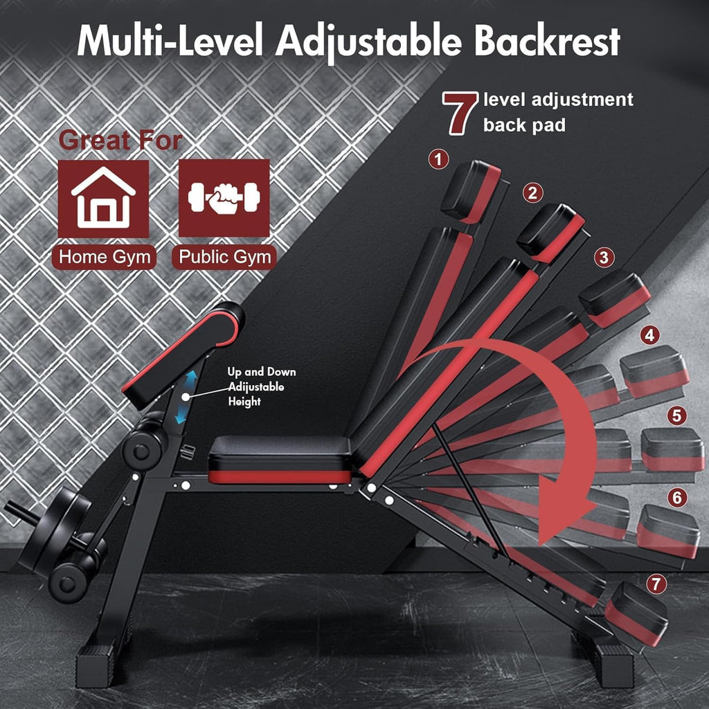 Foldable Multi-Function Weight Bench