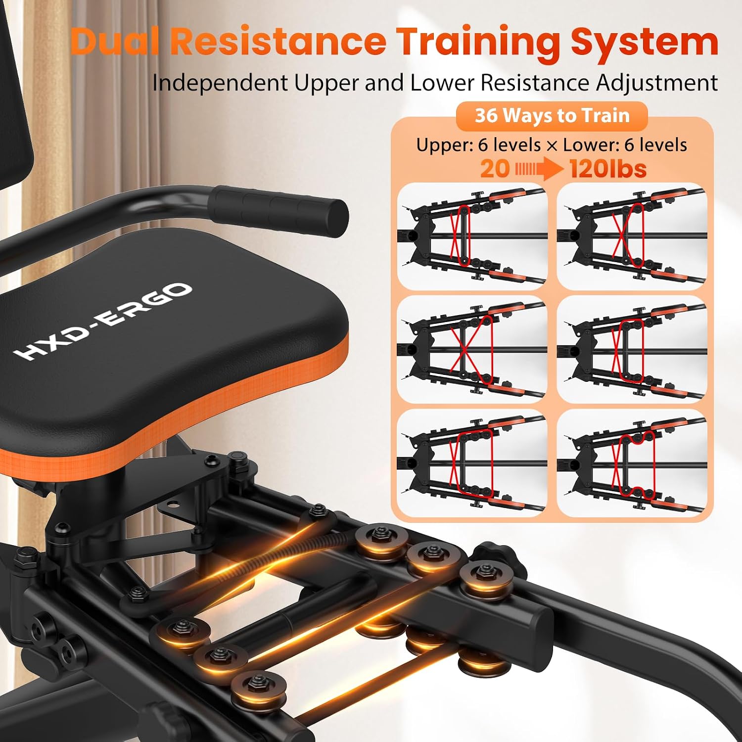 Compact Hip Abductor Adductor Booty Trainer
