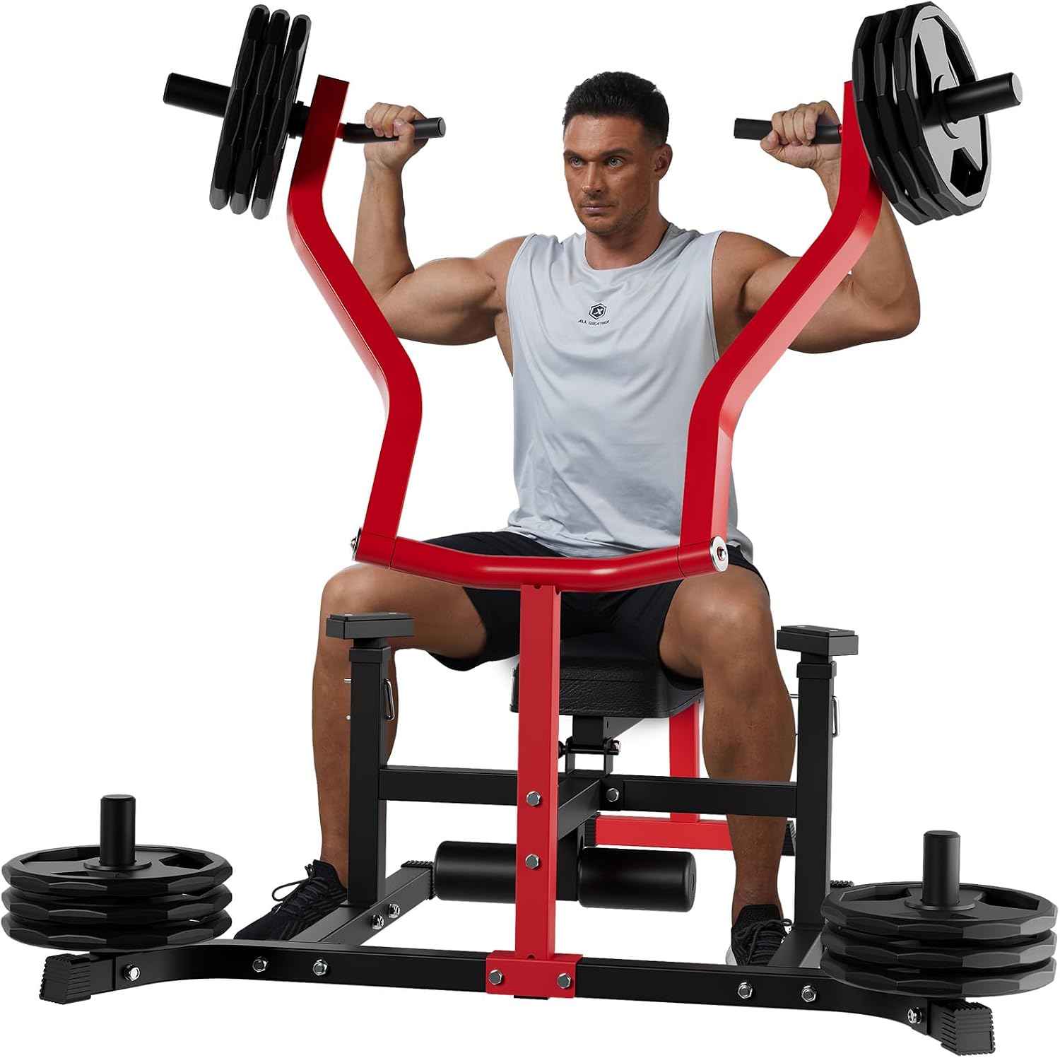 1250LBS Adjustable Chest Press Bench