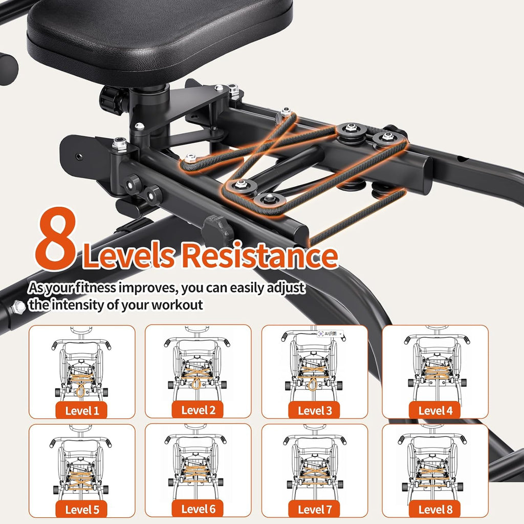 8-Level Hip Abductor Adduction Glute Trainer