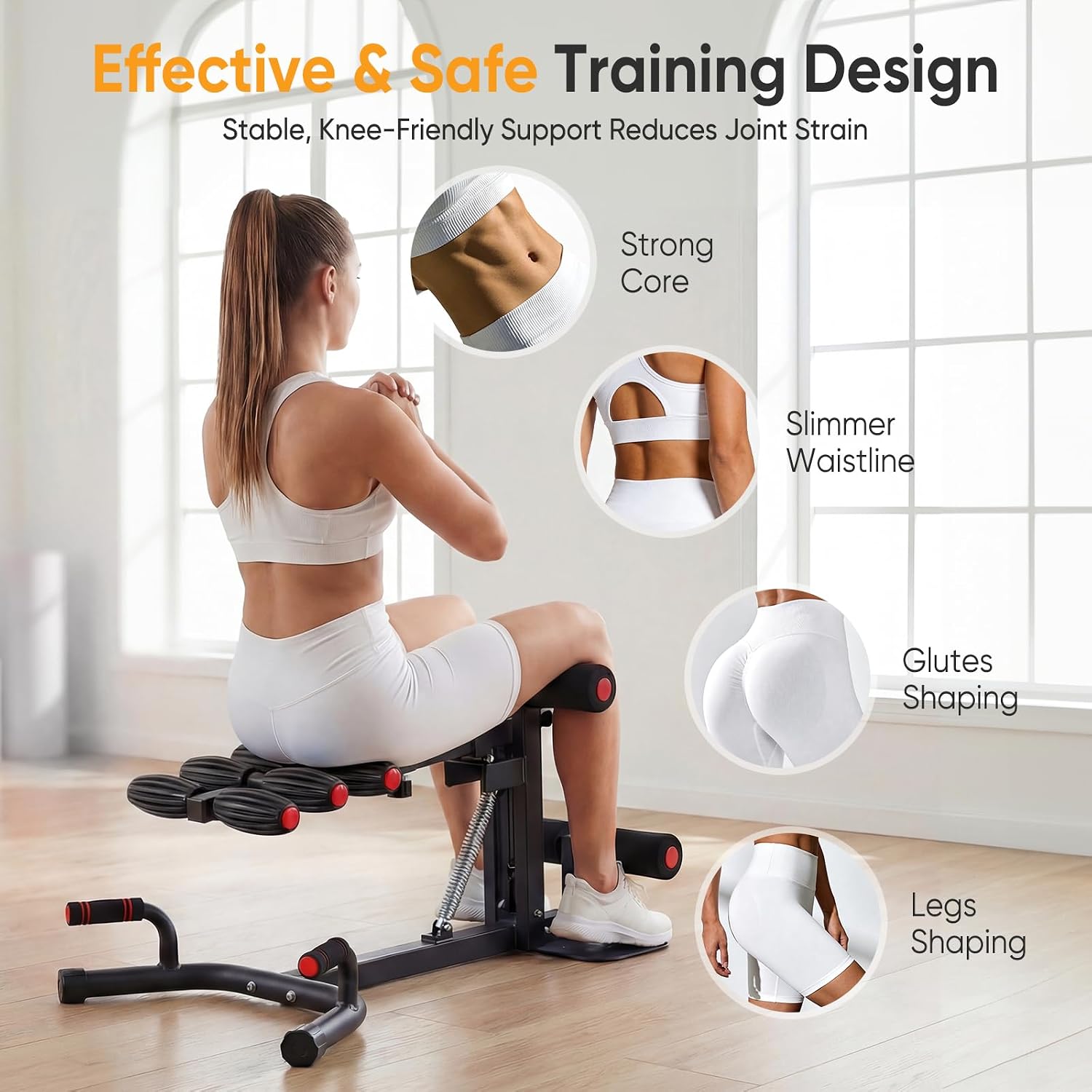 Adjustable Resistance Deep Squat Machine