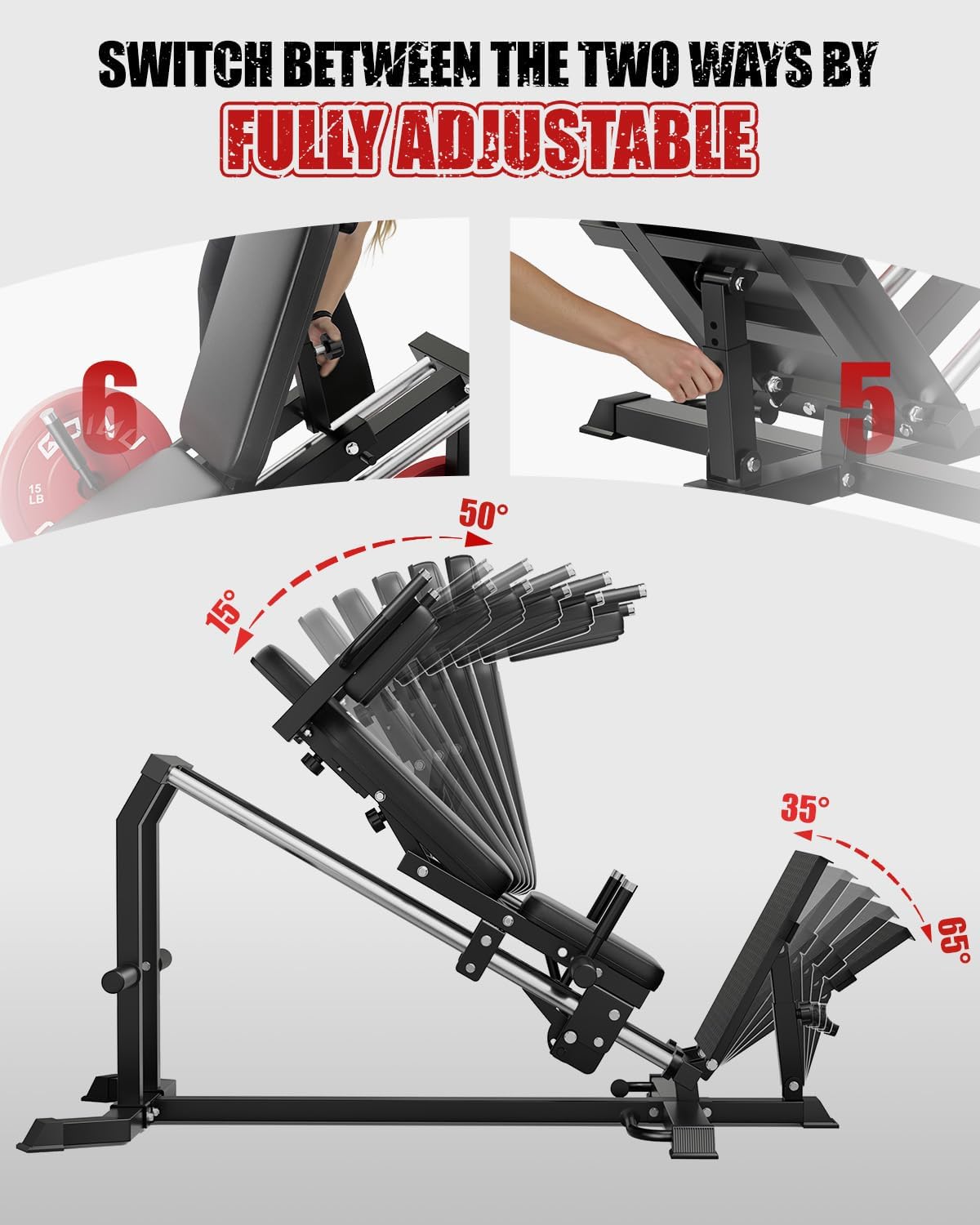 L5 Leg Press Hack Squat Machine