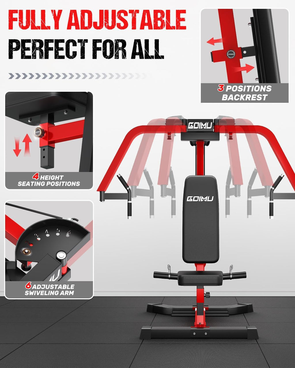CF01-PRO Pec Fly Rear Delt Machine