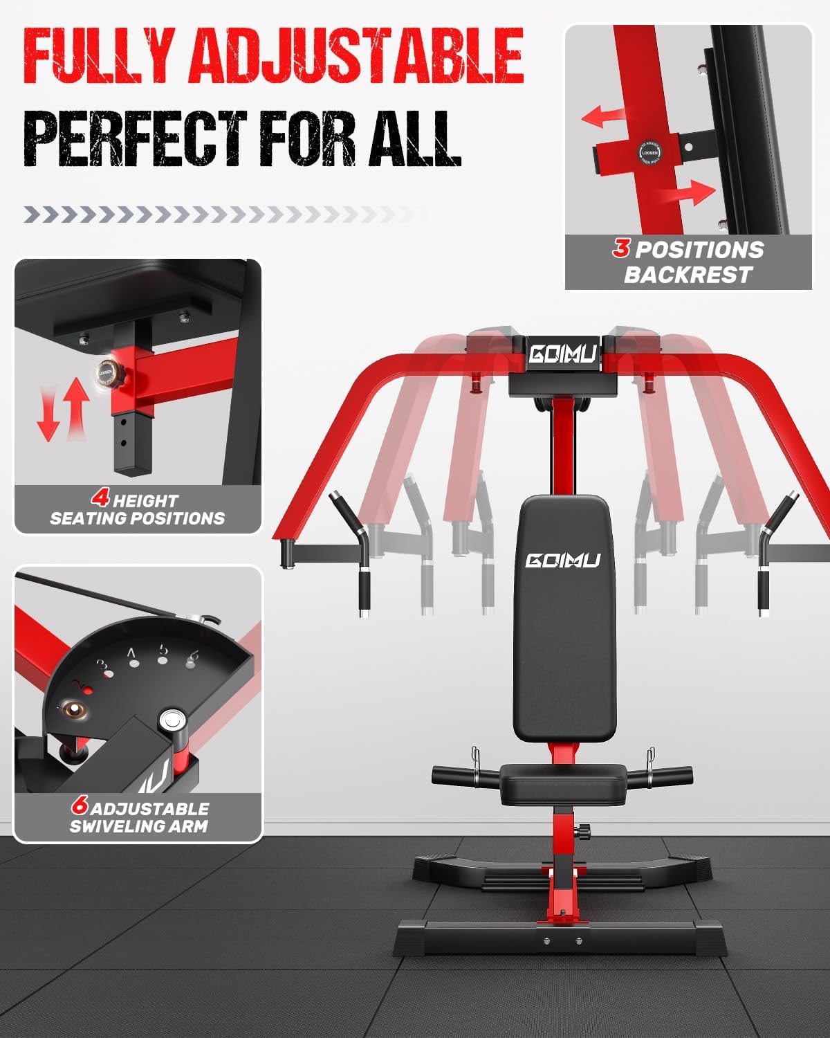CF01-PRO Pec Fly Rear Delt Machine