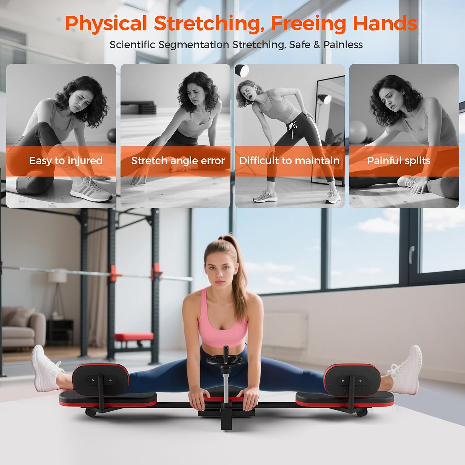 330LBS Leg Stretcher Split Trainer