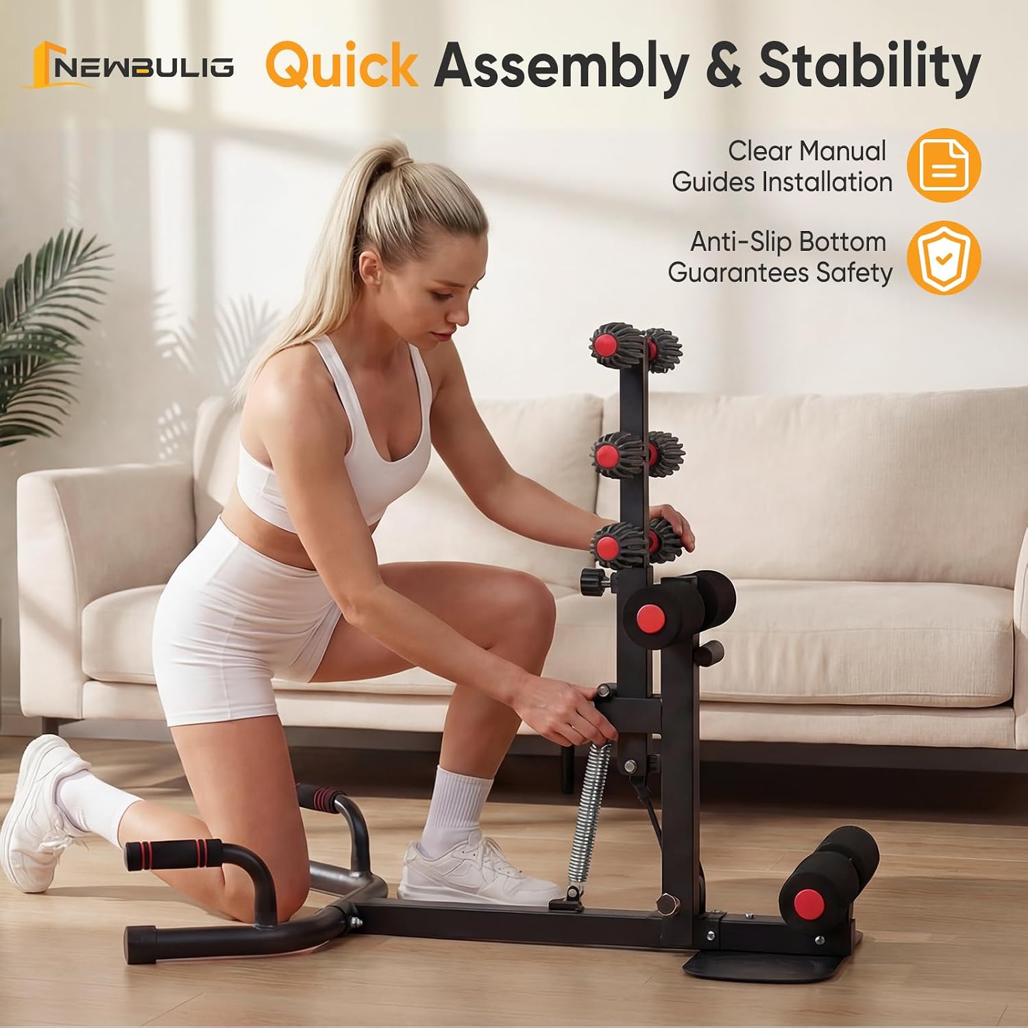 Adjustable Resistance Deep Squat Machine