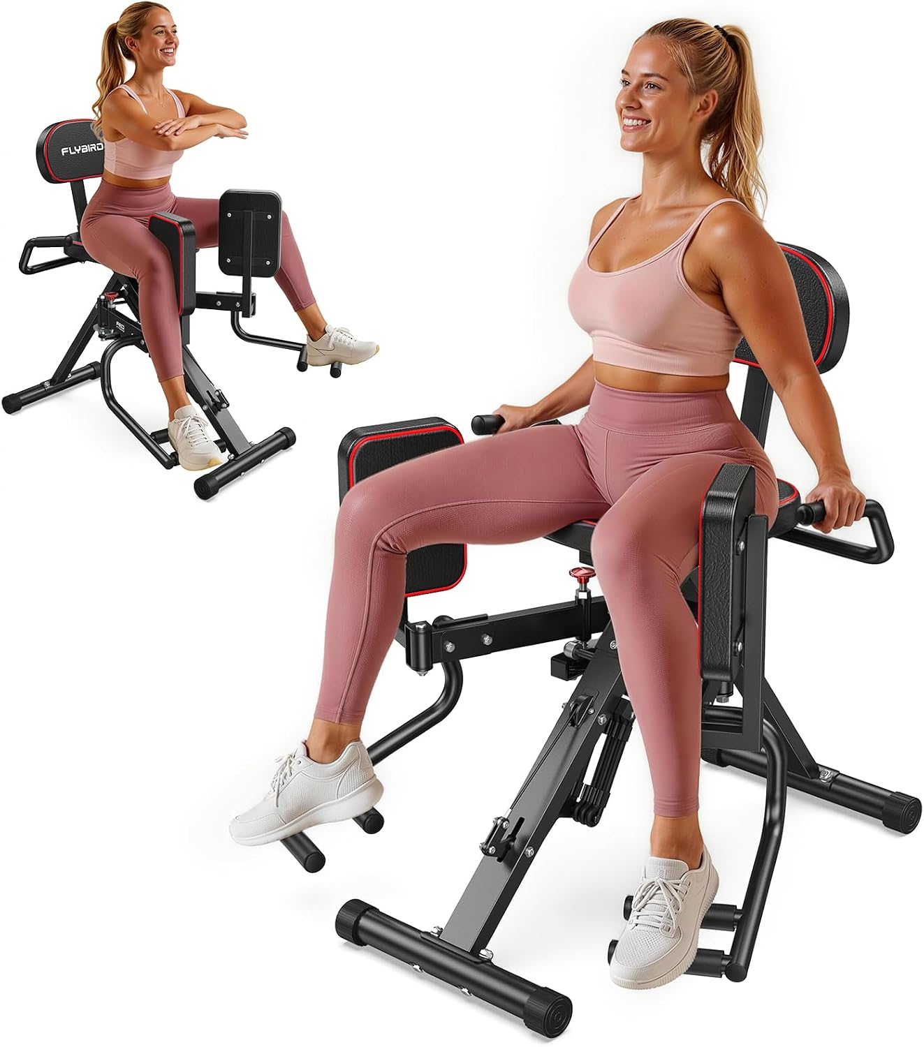 2-in-1 Adjustable Hip Abductor Adductor Machine