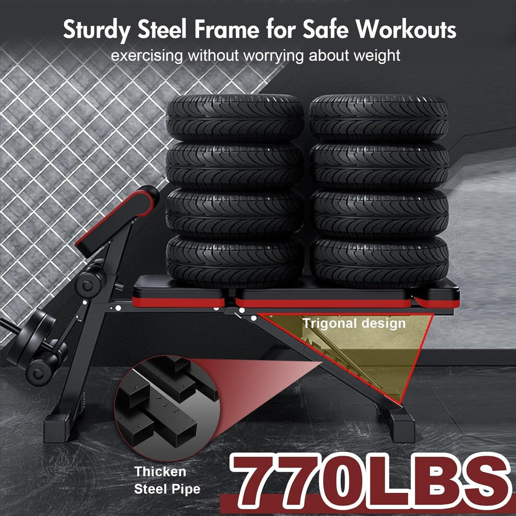 Foldable Multi-Function Weight Bench