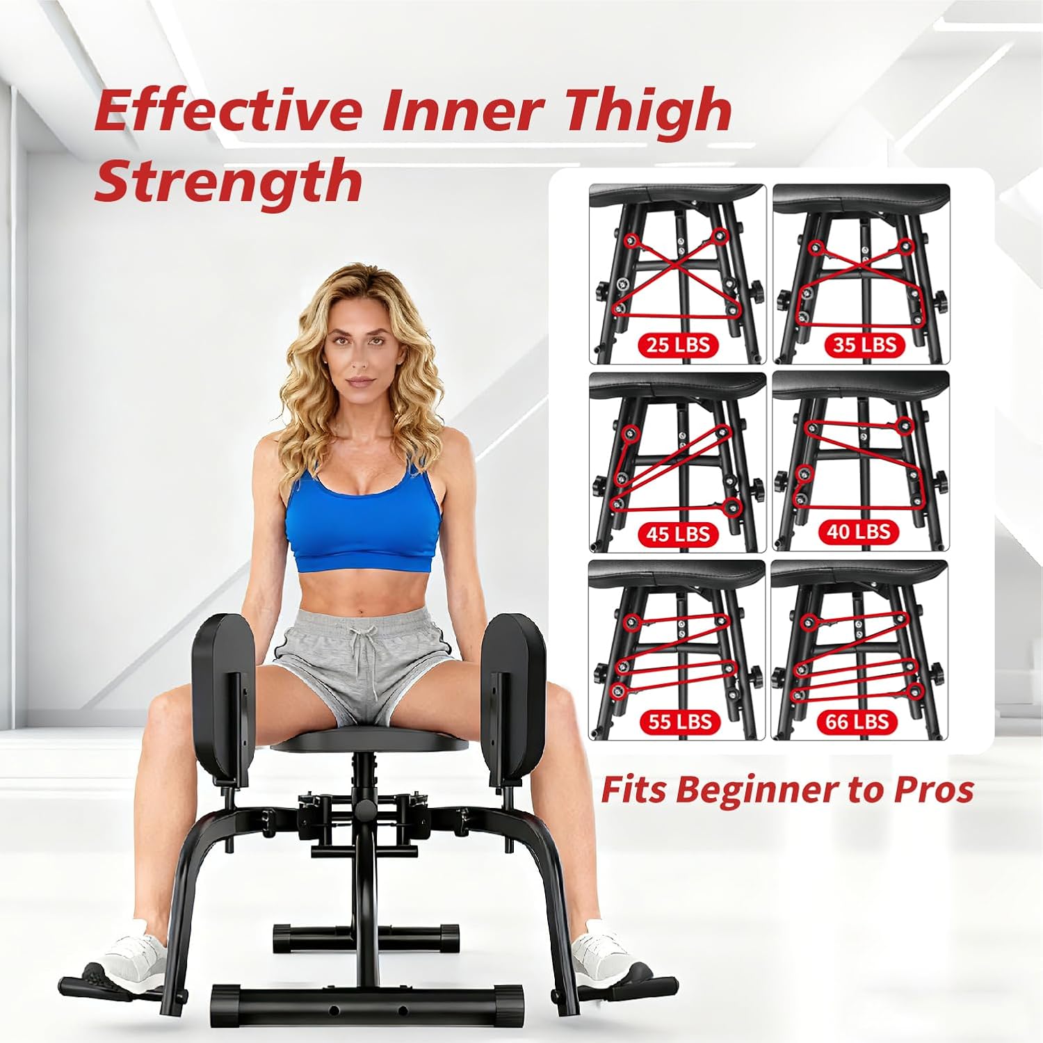 2-in-1 Hip Abductor Adduction Trainer