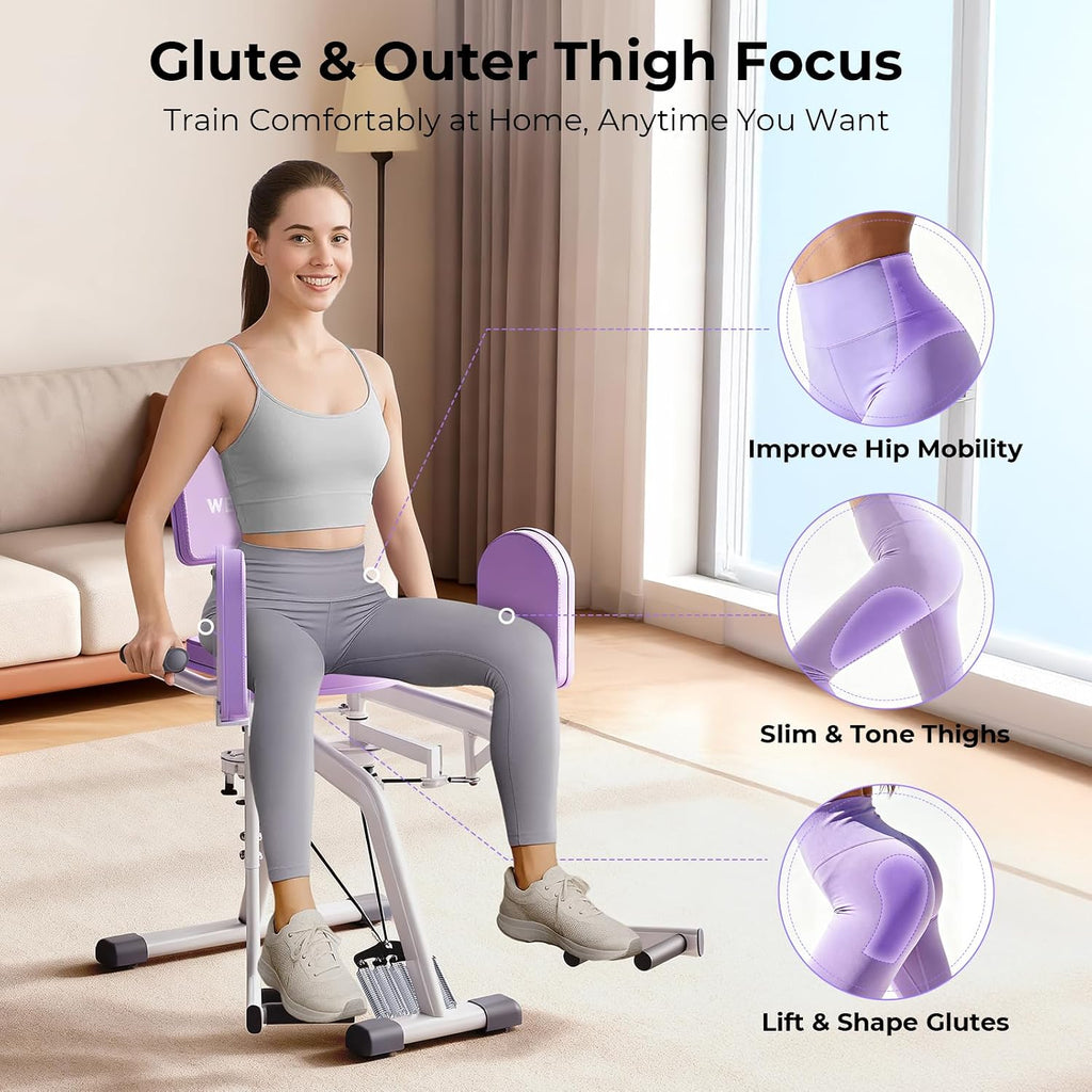 5-Level Adjustable Hip Abduction Adduction Machine
