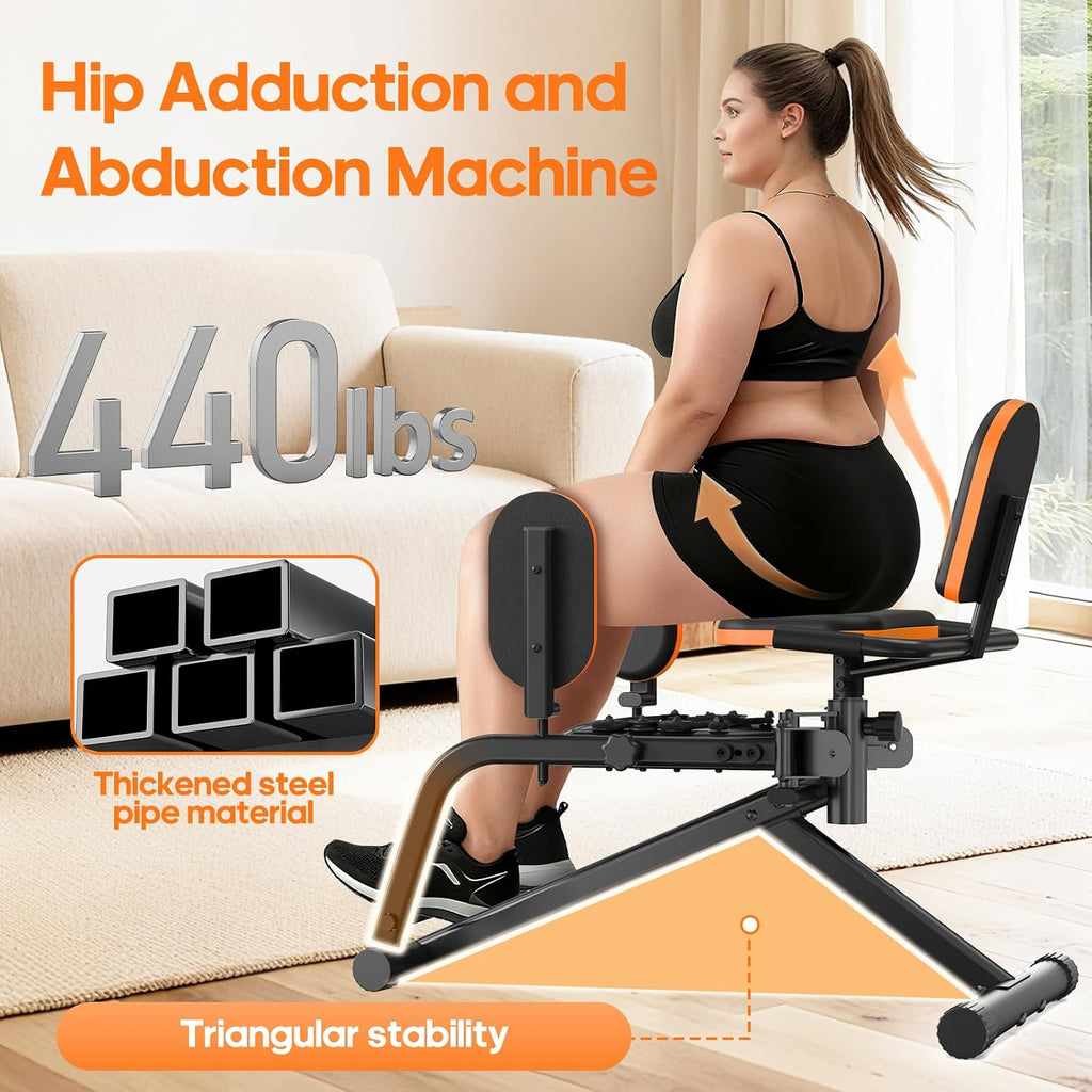 Compact Hip Abductor Adductor Booty Trainer