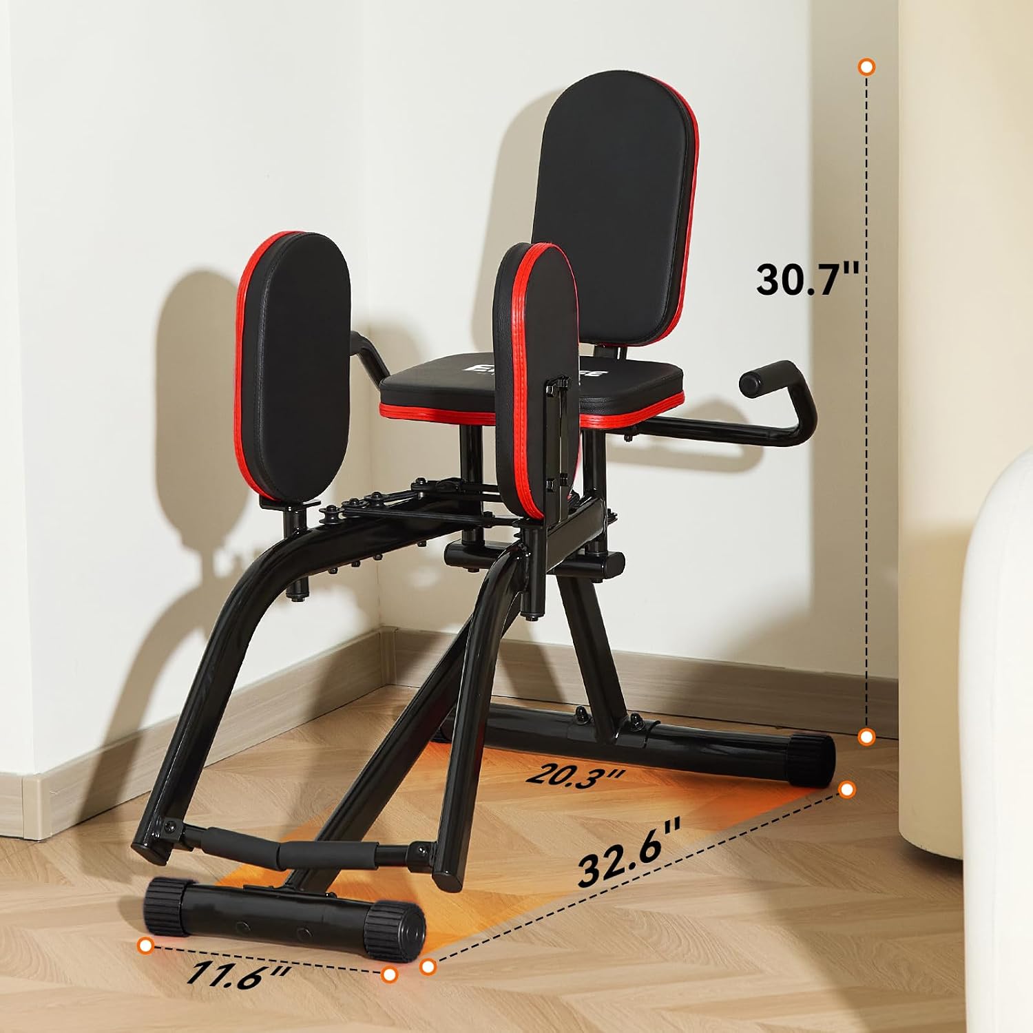6-Level Adjustable Hip Abductor Glute Trainer