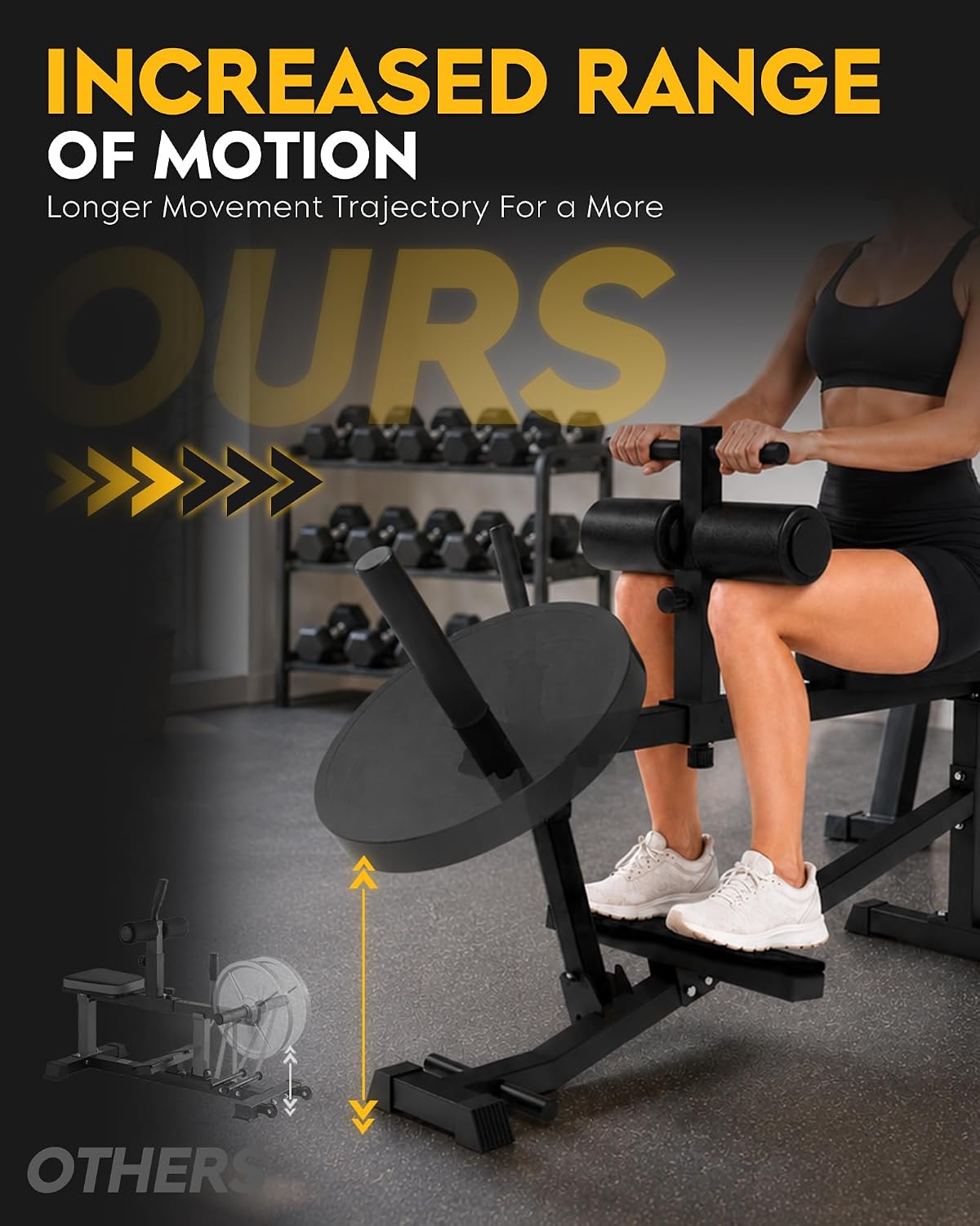 Adjustable Seated Calf Raise Machine