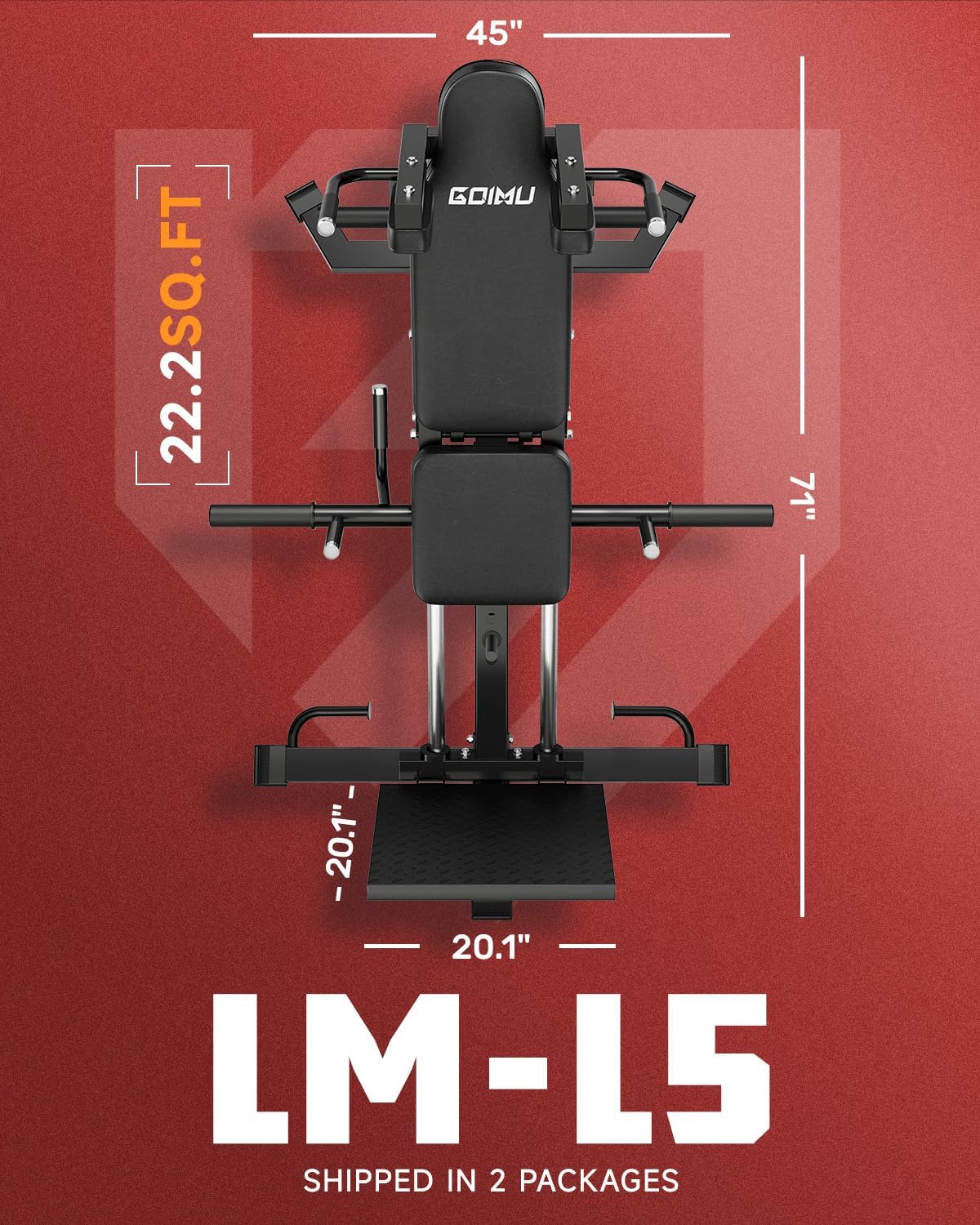 L5 Leg Press Hack Squat Machine