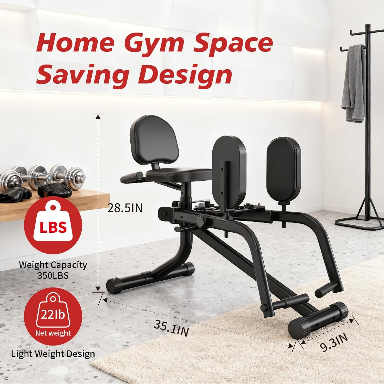 2-in-1 Hip Abductor Adduction Trainer