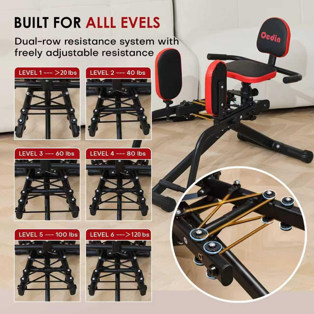 Hip Abductor Adduction Glute Thigh Workout Machine