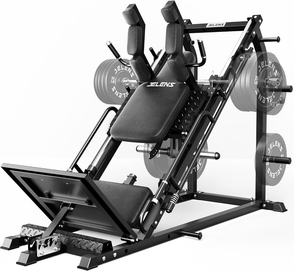 1500LB L20 4-in-1 Leg Press Hack Squat Combo Machine
