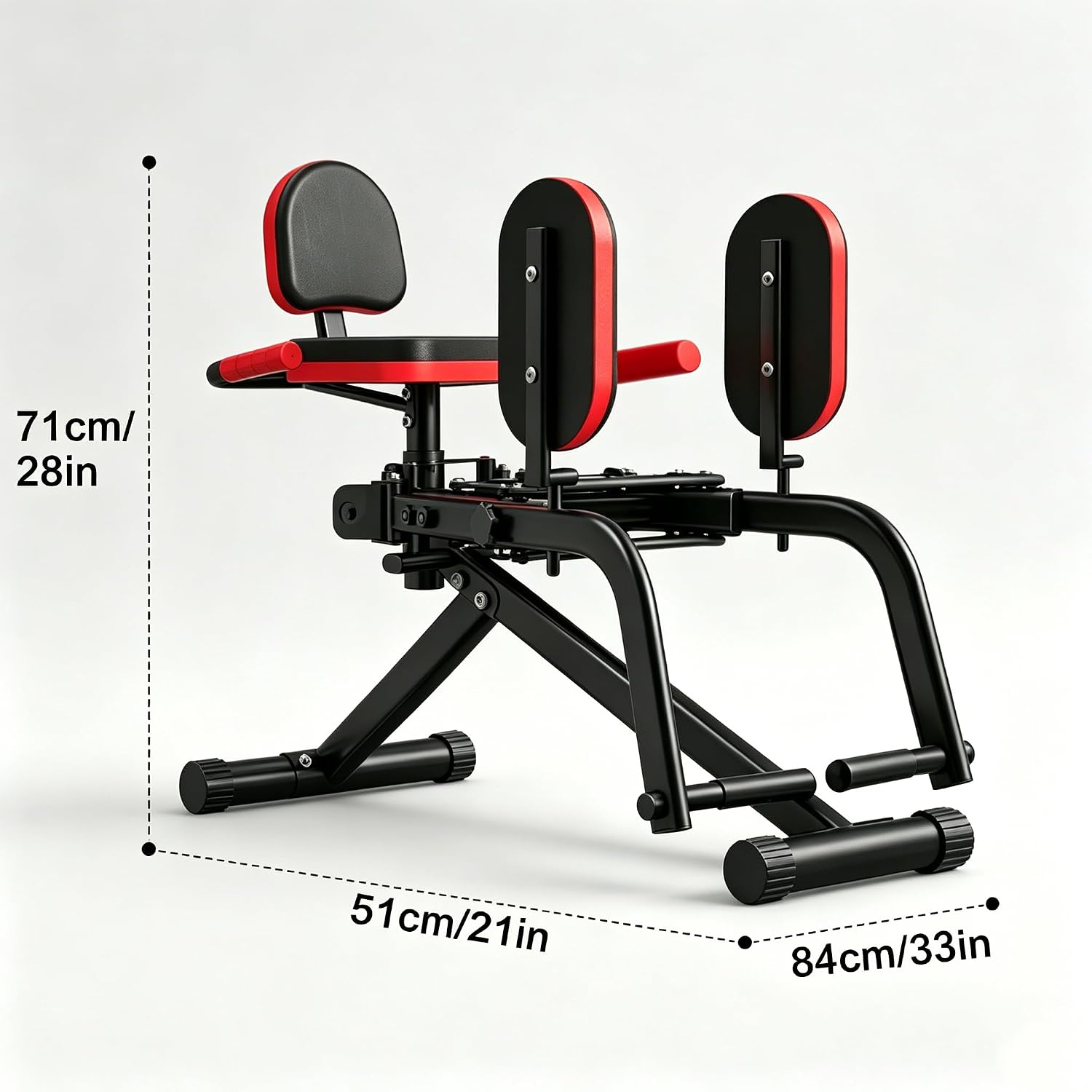 2-in-1 3-Level Cable Hip Abductor Adductor Machine