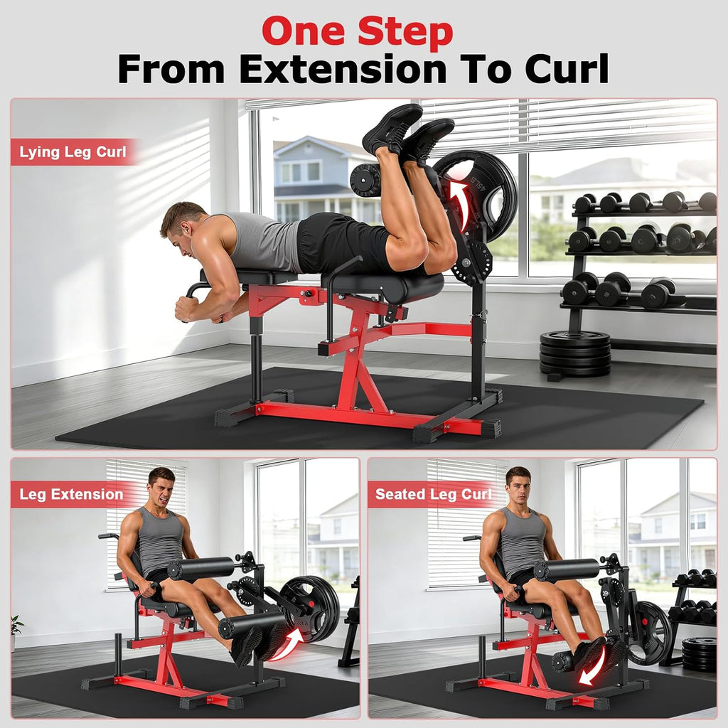 1000LBS Leg Extension Curl Machine