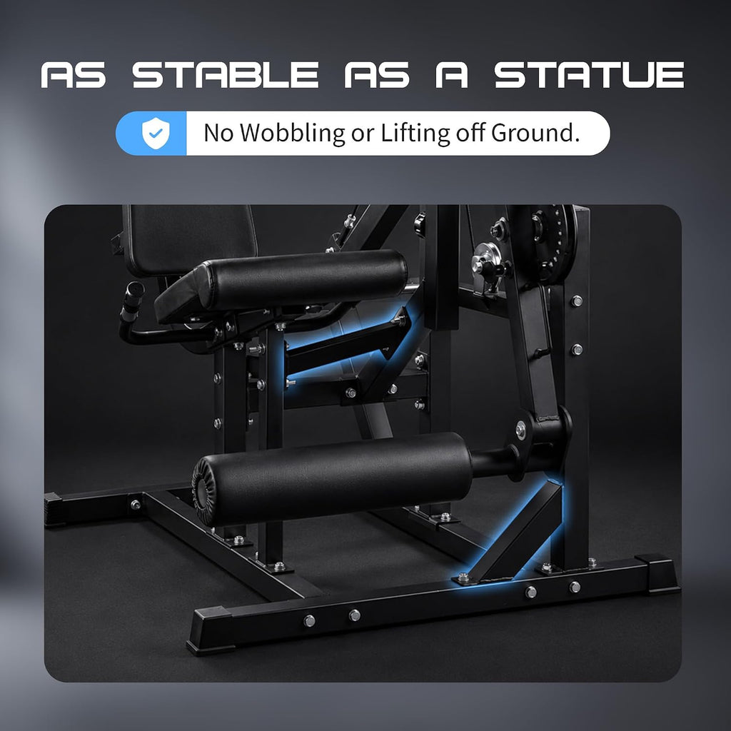 600LBS Cable Leg Extension Hamstring Curl Machine