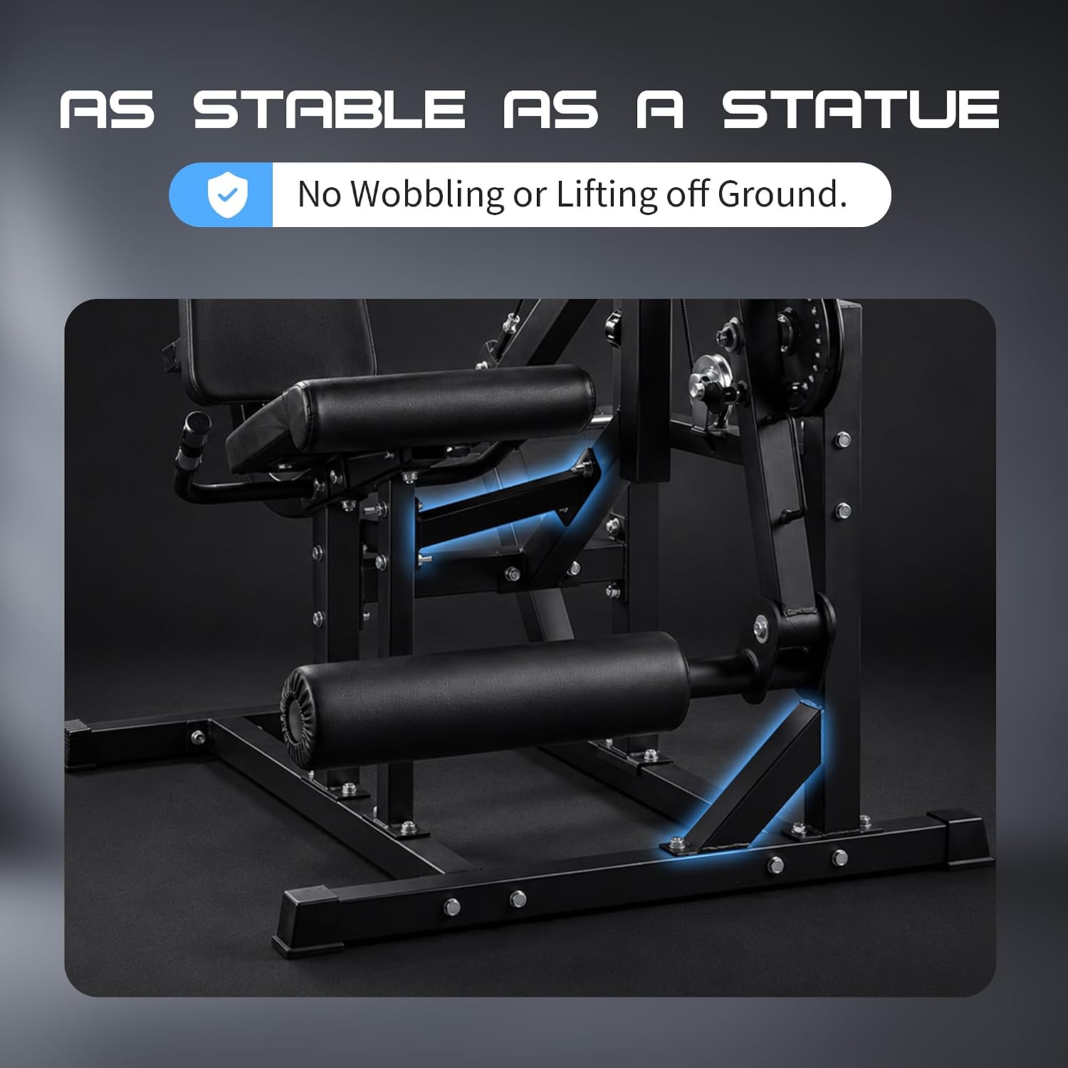 600LBS Cable Leg Extension Hamstring Curl Machine