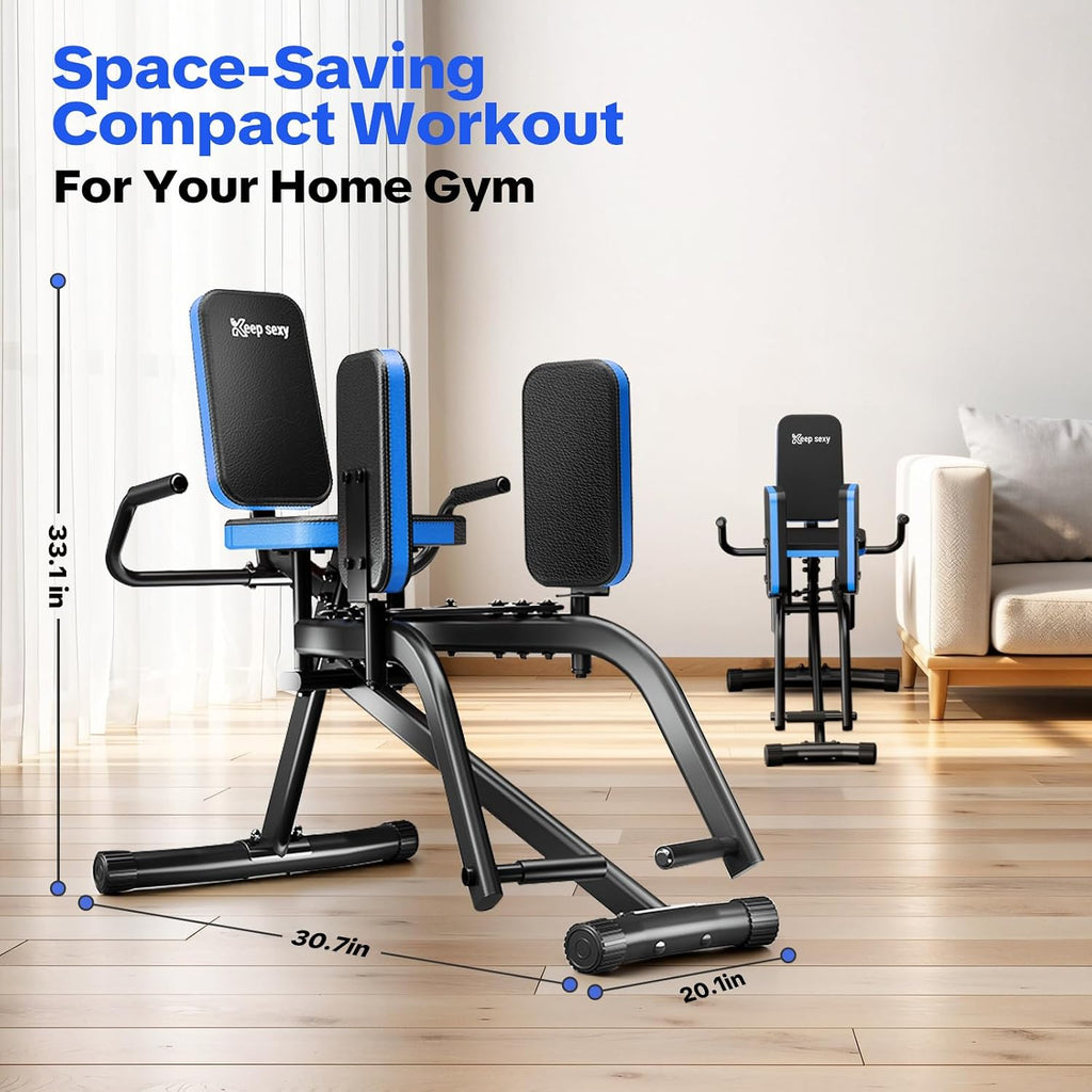6-Level Compact Hip Abductor Glute Toner Machine