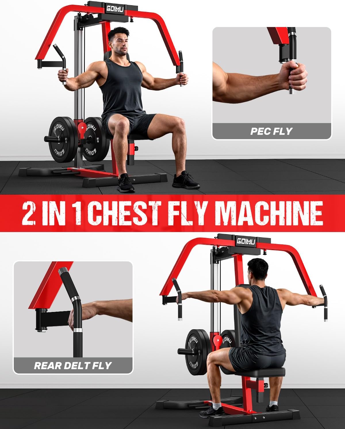 CF01-PRO Pec Fly Rear Delt Machine