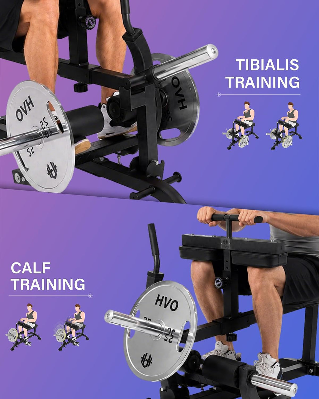 Home Gym Calf Raise Workout Machine