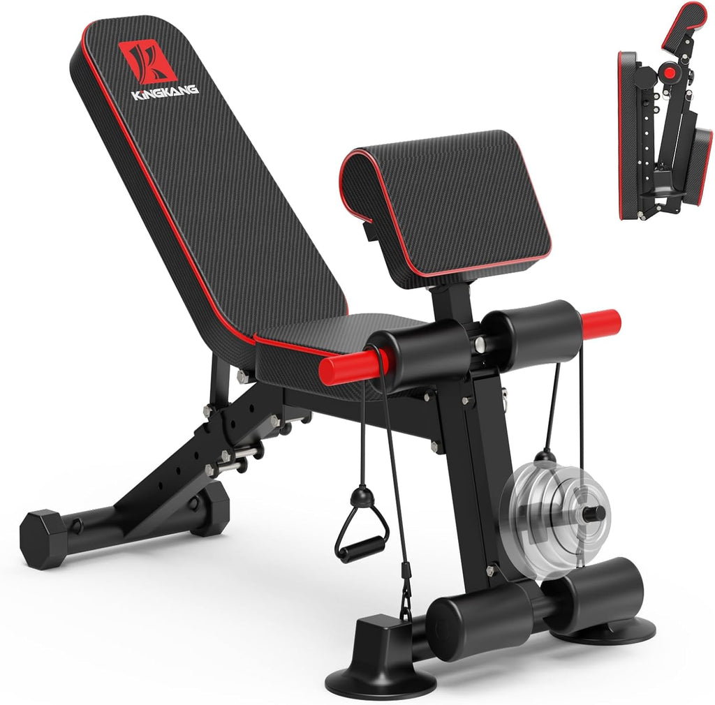 1050LBS Foldable Adjustable Weight Bench
