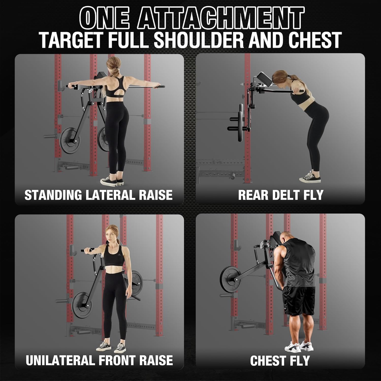 Lateral Raise Chest Fly Attachment