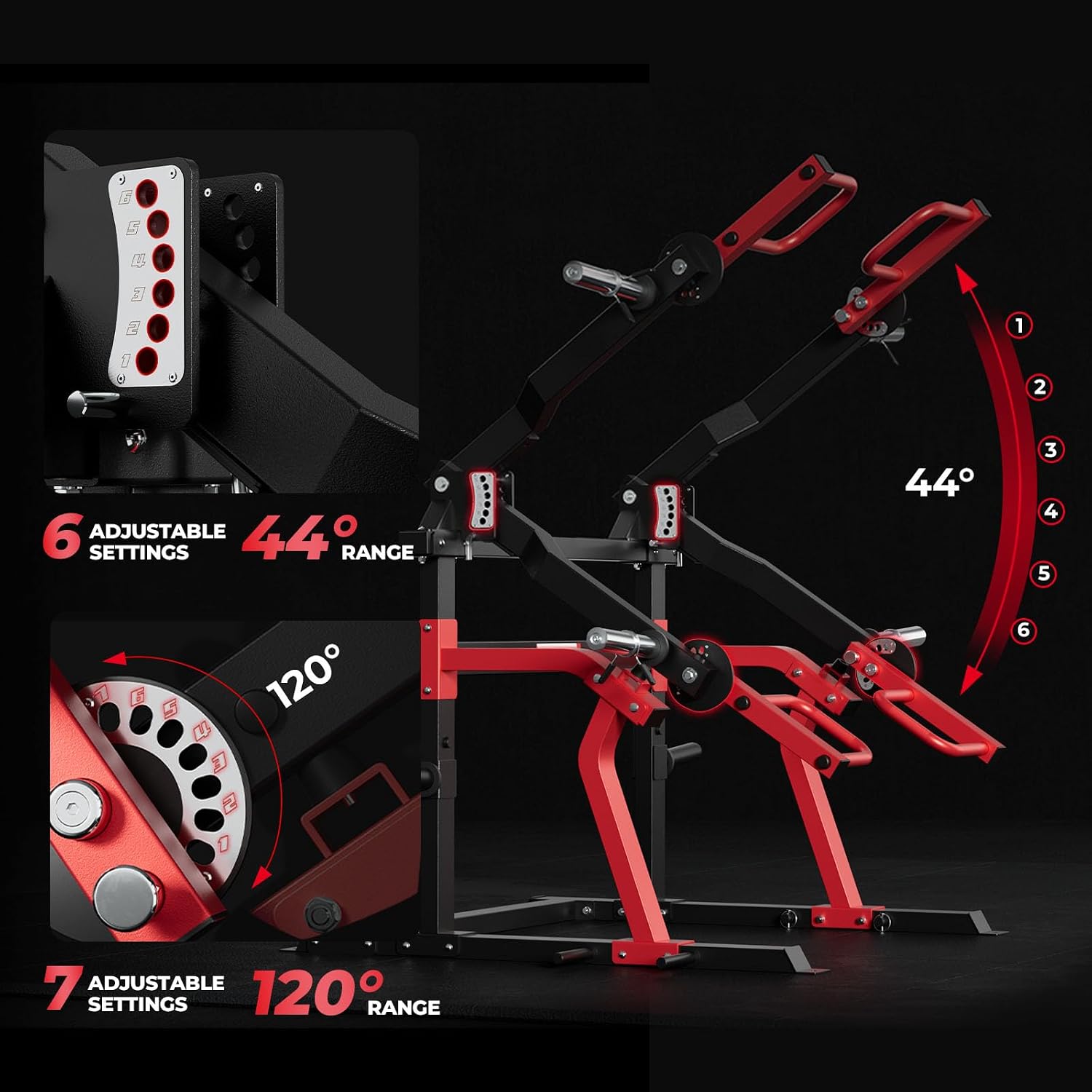 2-in-1 Chest Shoulder Press Machine