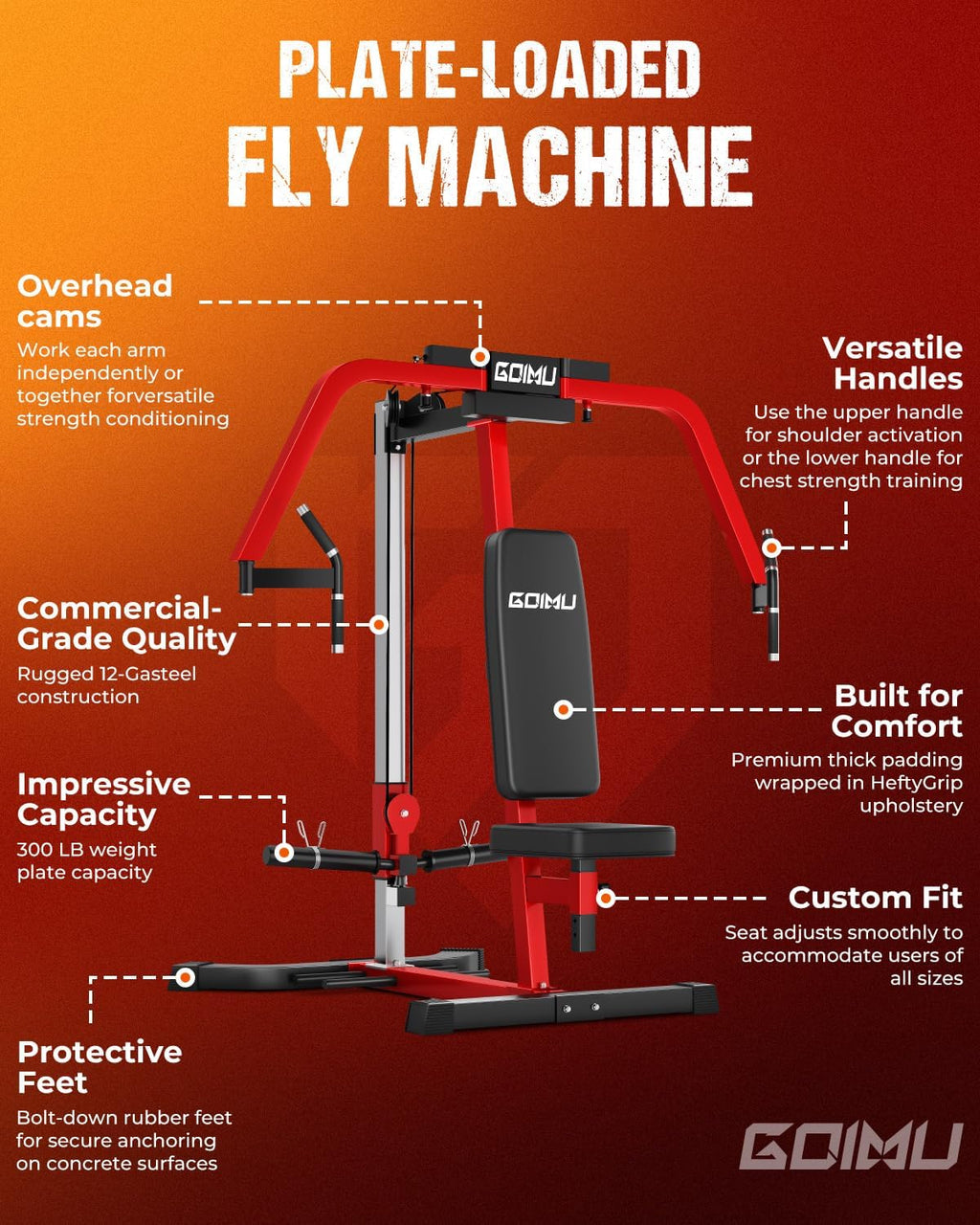 CF01-PRO Pec Fly Rear Delt Machine