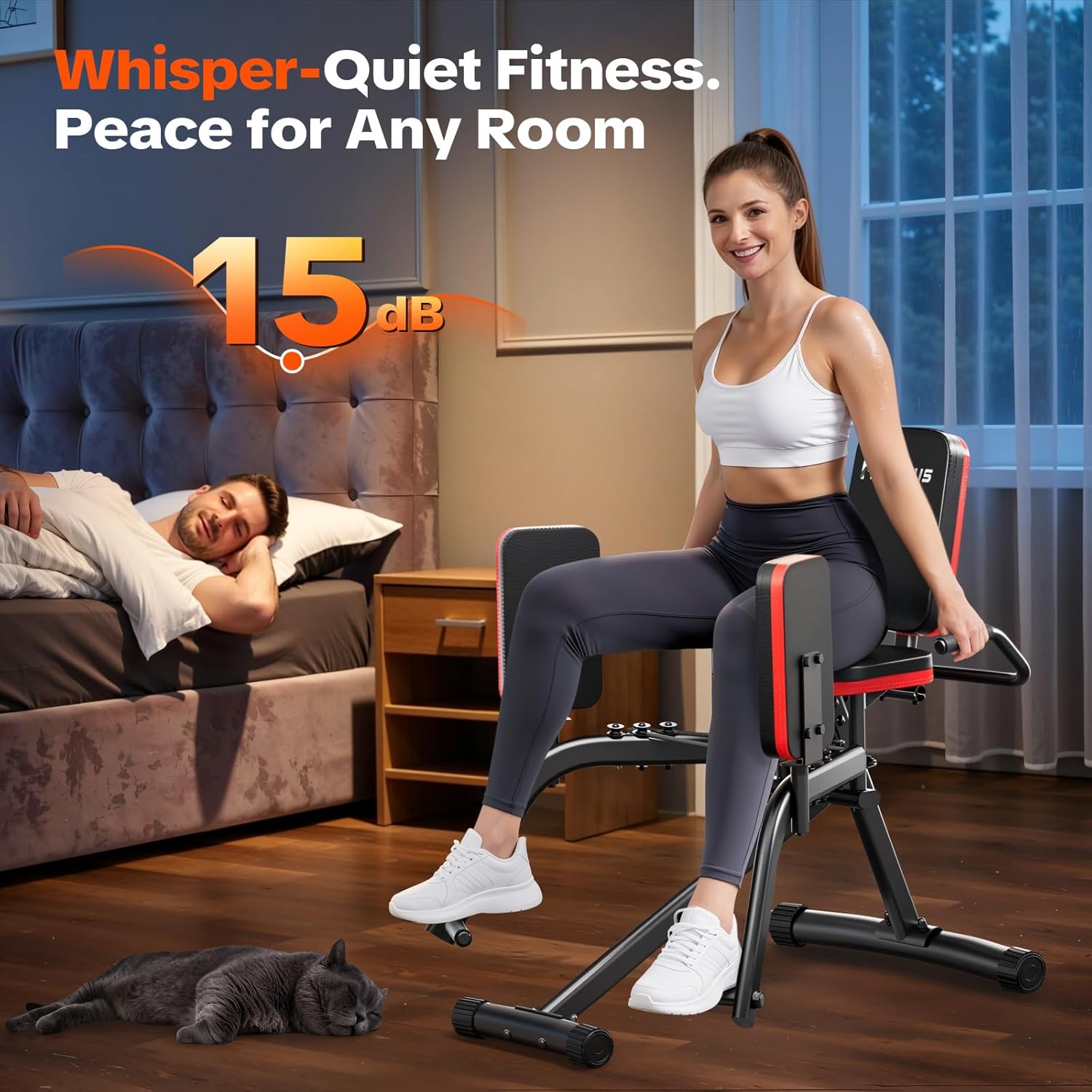 Adjustable Compact Hip Abductor Glute Machine
