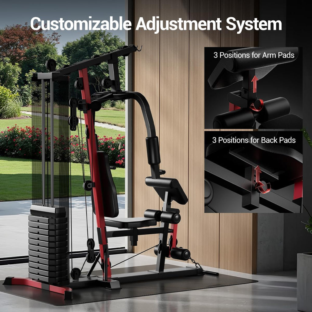 160LB Multifunctional Home Gym Station