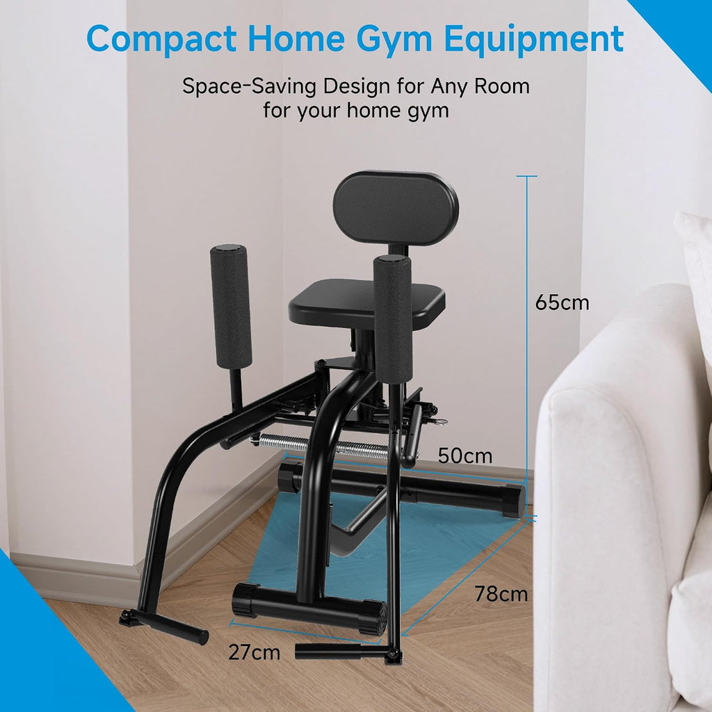 2-in-1 Hip Abduction Adduction Glute Trainer Bench