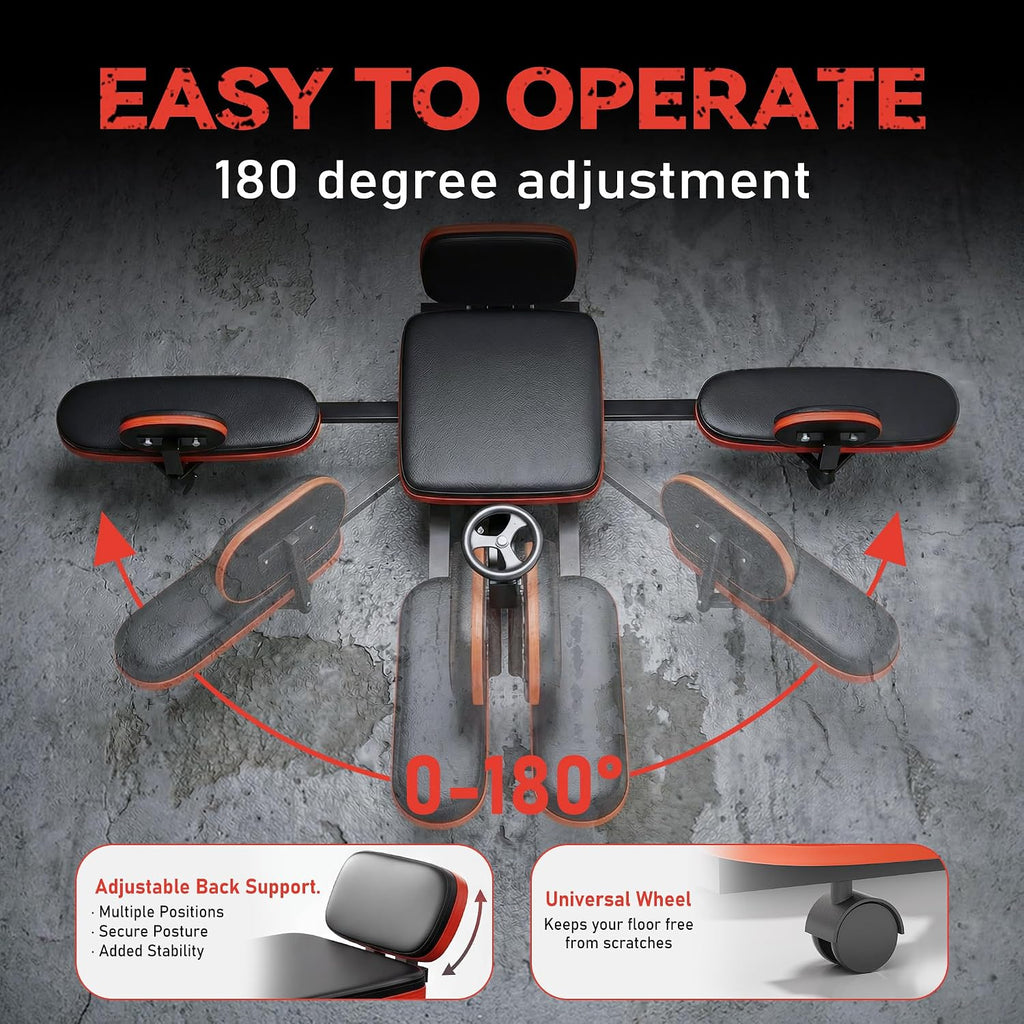 220LBS Heavy Duty Leg Stretcher