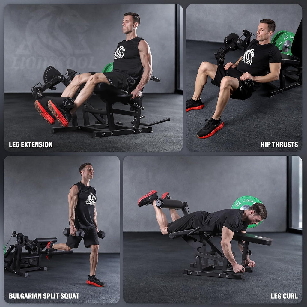 800LBS V4.0 Leg Extension & Lying Leg Curl Machine