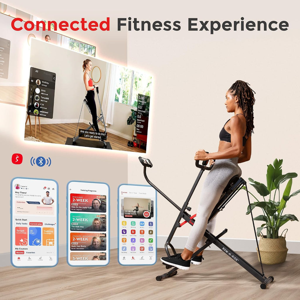 Smart Foldable Row-N-Ride Trainer