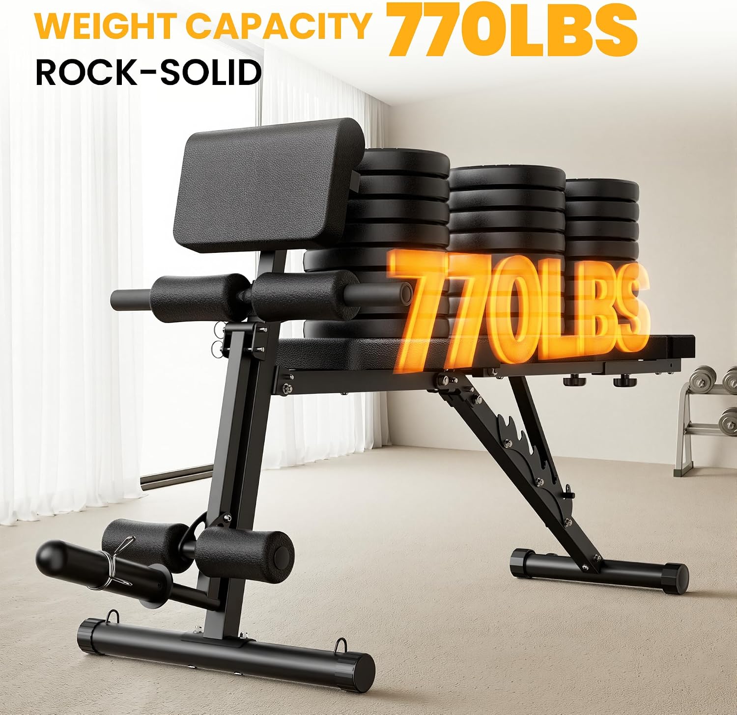 770LBS Multi-Functional Weight Bench