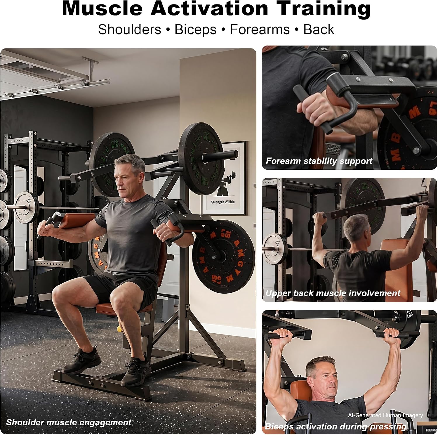 Adjustable Shoulder Lateral Raise Machine