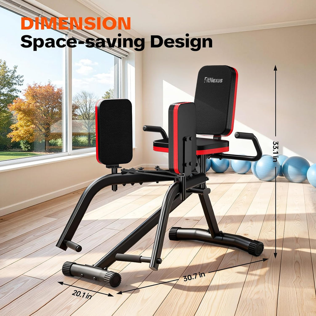 Adjustable Compact Hip Abductor Glute Machine