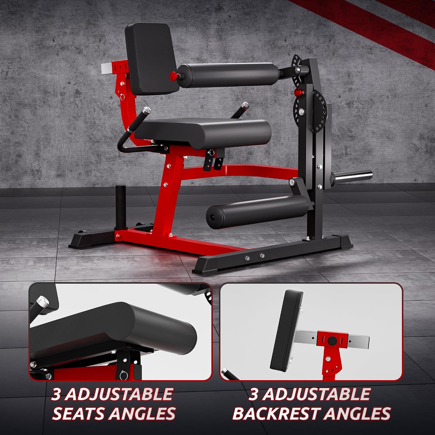 2-in-1 Leg Extension Curl Machine